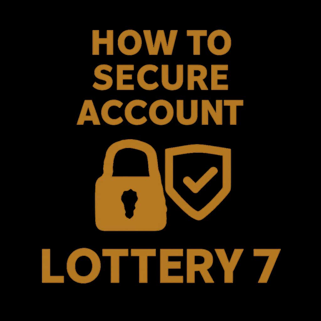A badge symbolizing account security for Lottery 7.