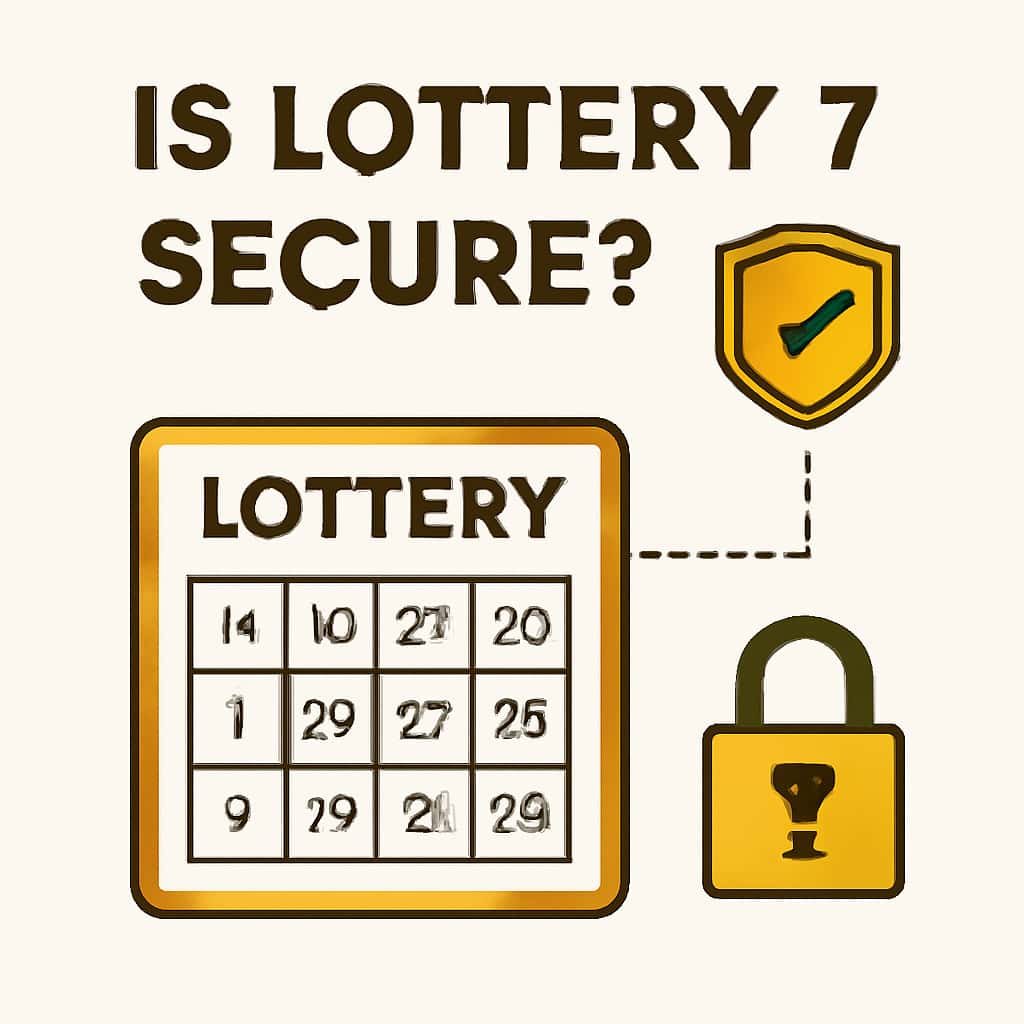 A diagram illustrating the security protocols of Lottery 7.