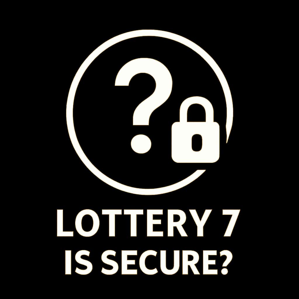 An icon representing the security features of Lottery 7.