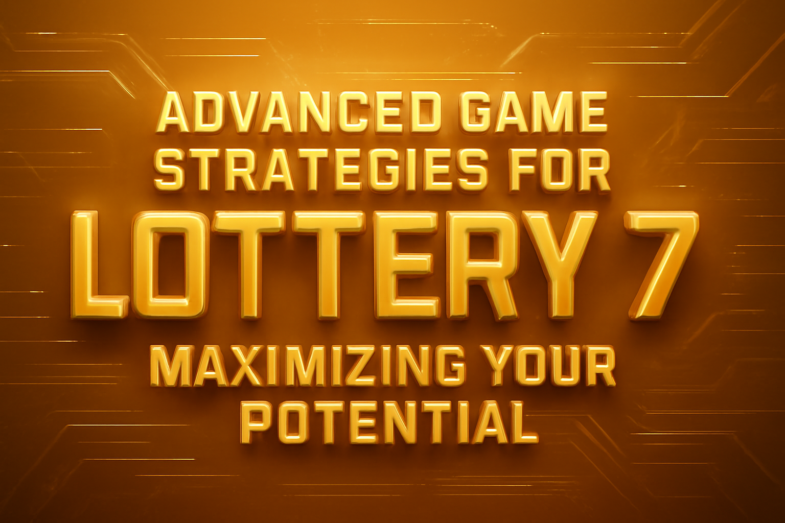 Visual representation of Lottery 7 Reset process in a secure environment.