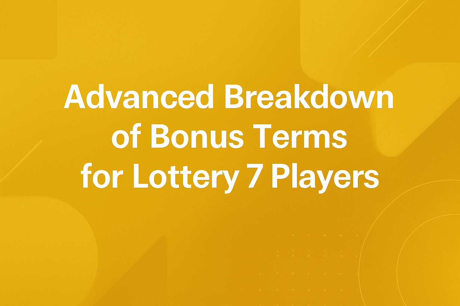 A professional portrayal of a secure digital environment emphasizing Lottery 7 account management.