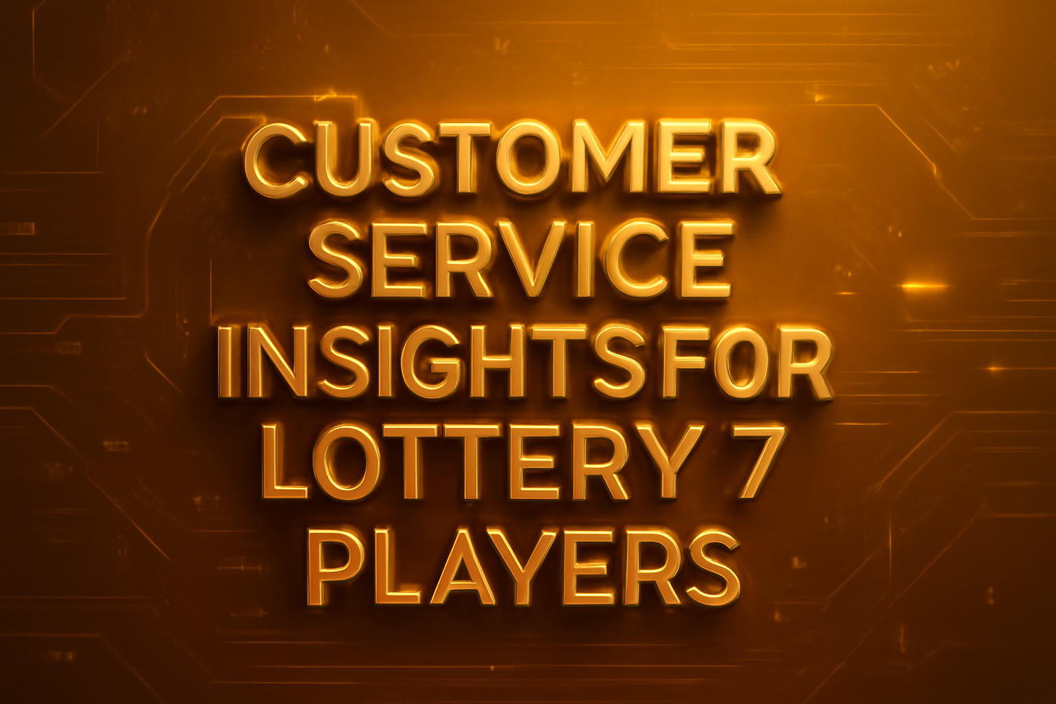 Informational scene representing the Lottery 7 Login Guide.