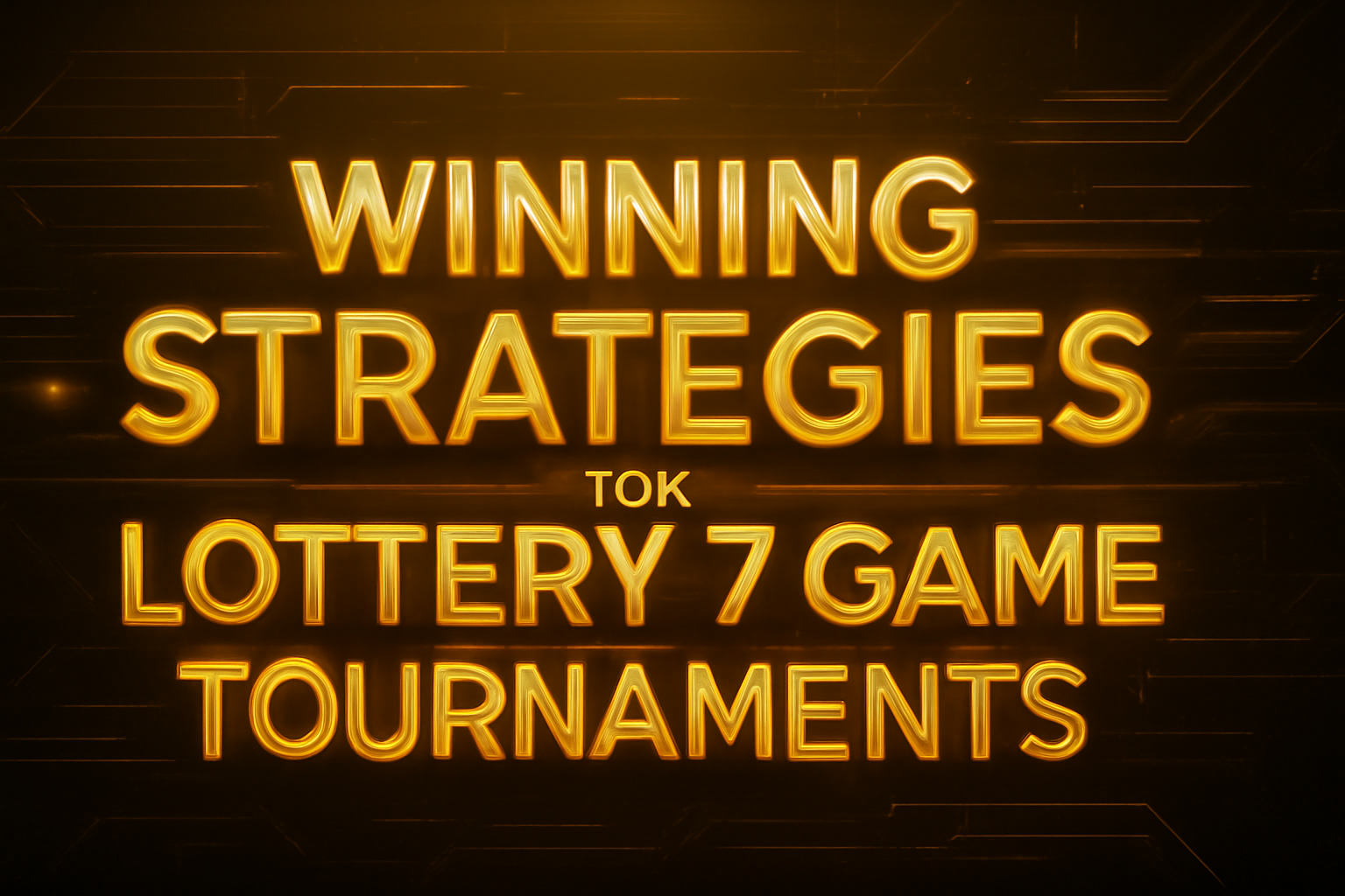Informational scene depicting the Lottery 7 Access Guide.