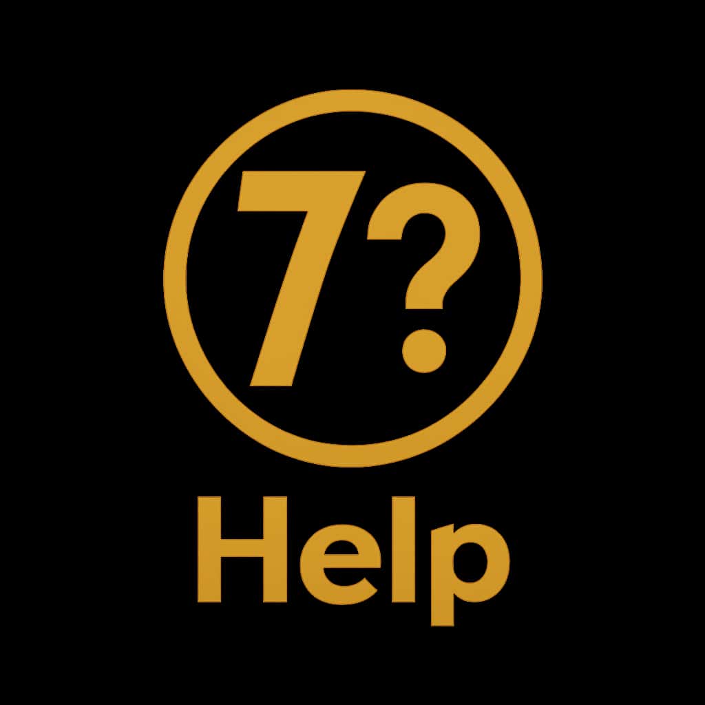 An icon representing Lottery 7 Help.