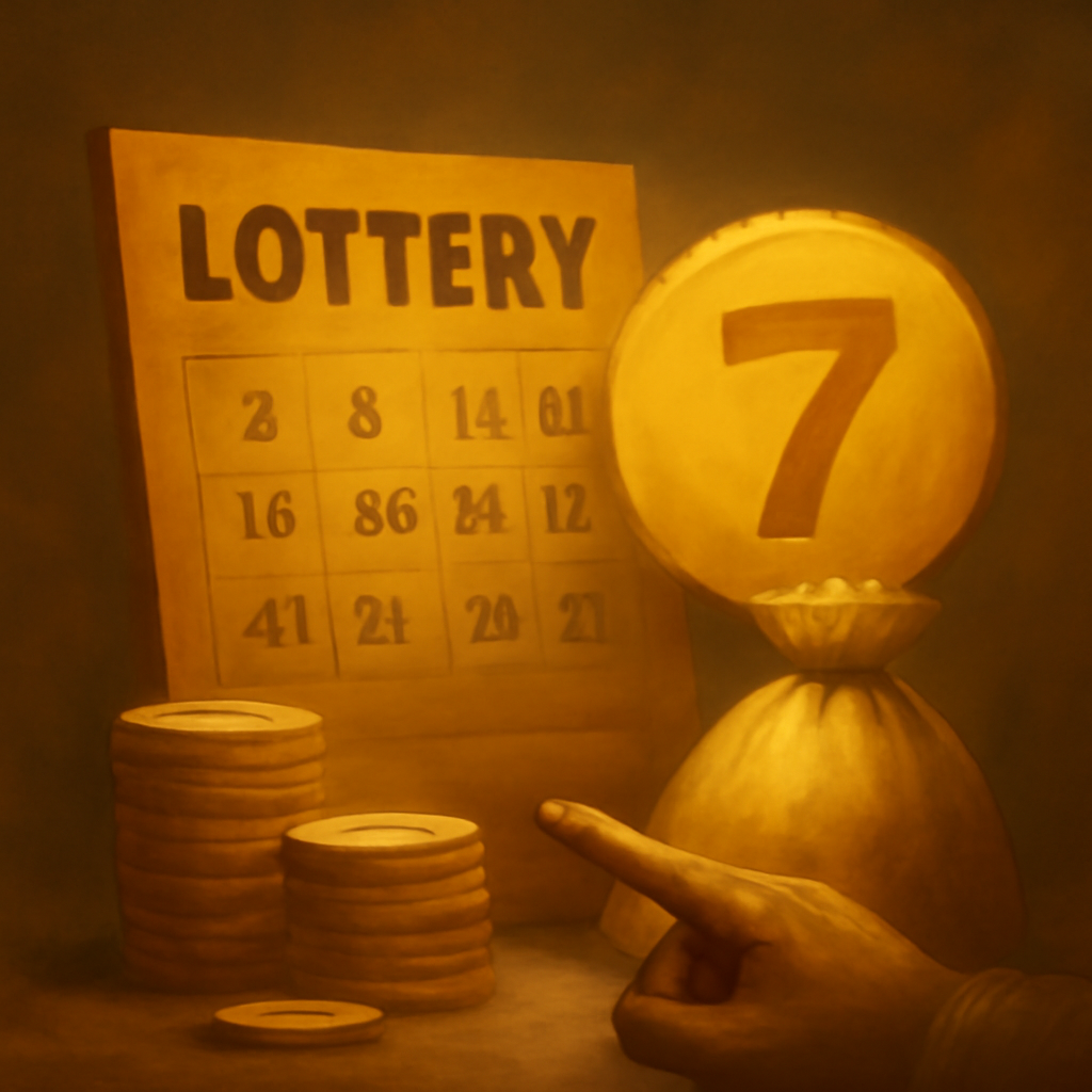 Icon representing Lottery 7 password reset guide.