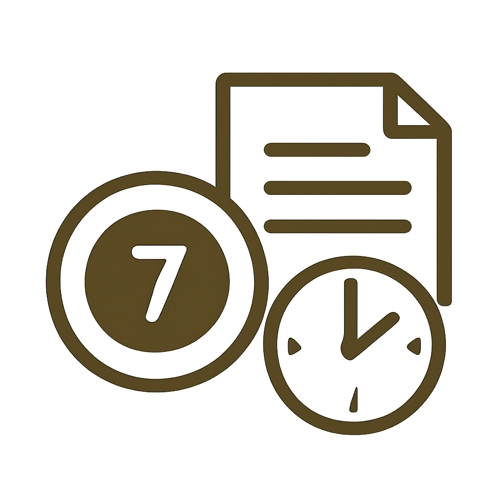 Badge representing the Lottery 7 Login Guide.