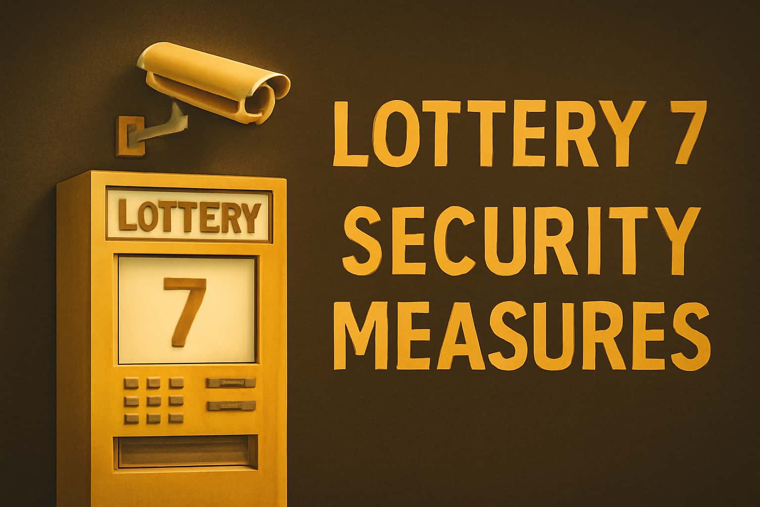 An informative representation of security measures for Lottery 7.