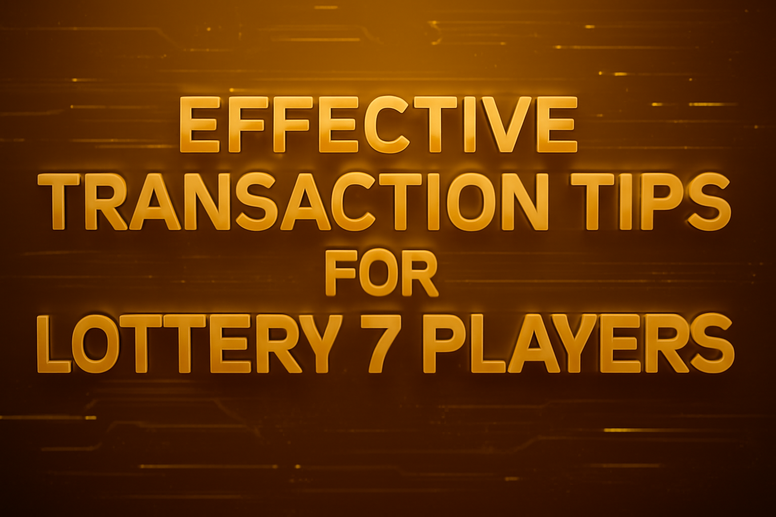 An informational visual representation about the security features of Lottery 7.