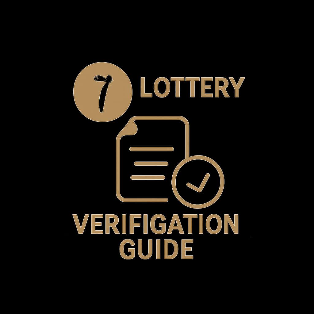 Badge for Lottery 7 Verification Guide.