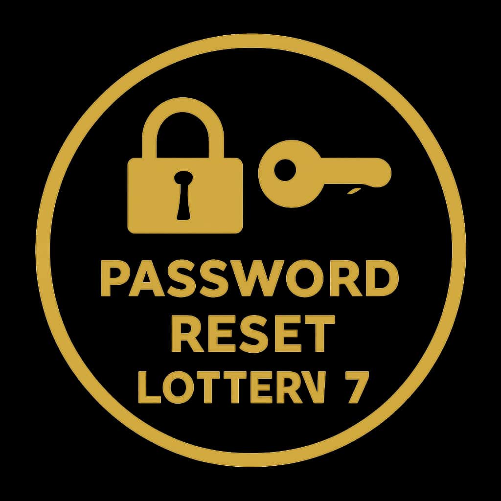 Icon representing Lottery 7 password reset guide.